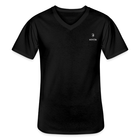 Men's V-Neck T-Shirt - black