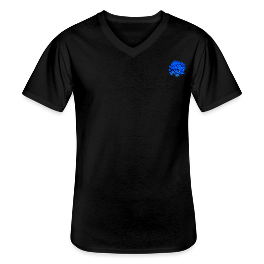 Men's V-Neck T-Shirt - black