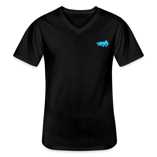 Men's V-Neck T-Shirt - black